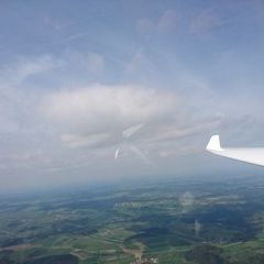 Flugwegposition um 12:52:02: Aufgenommen in der Nähe von Gemeinde Kottes-Purk, Österreich in 1493 Meter